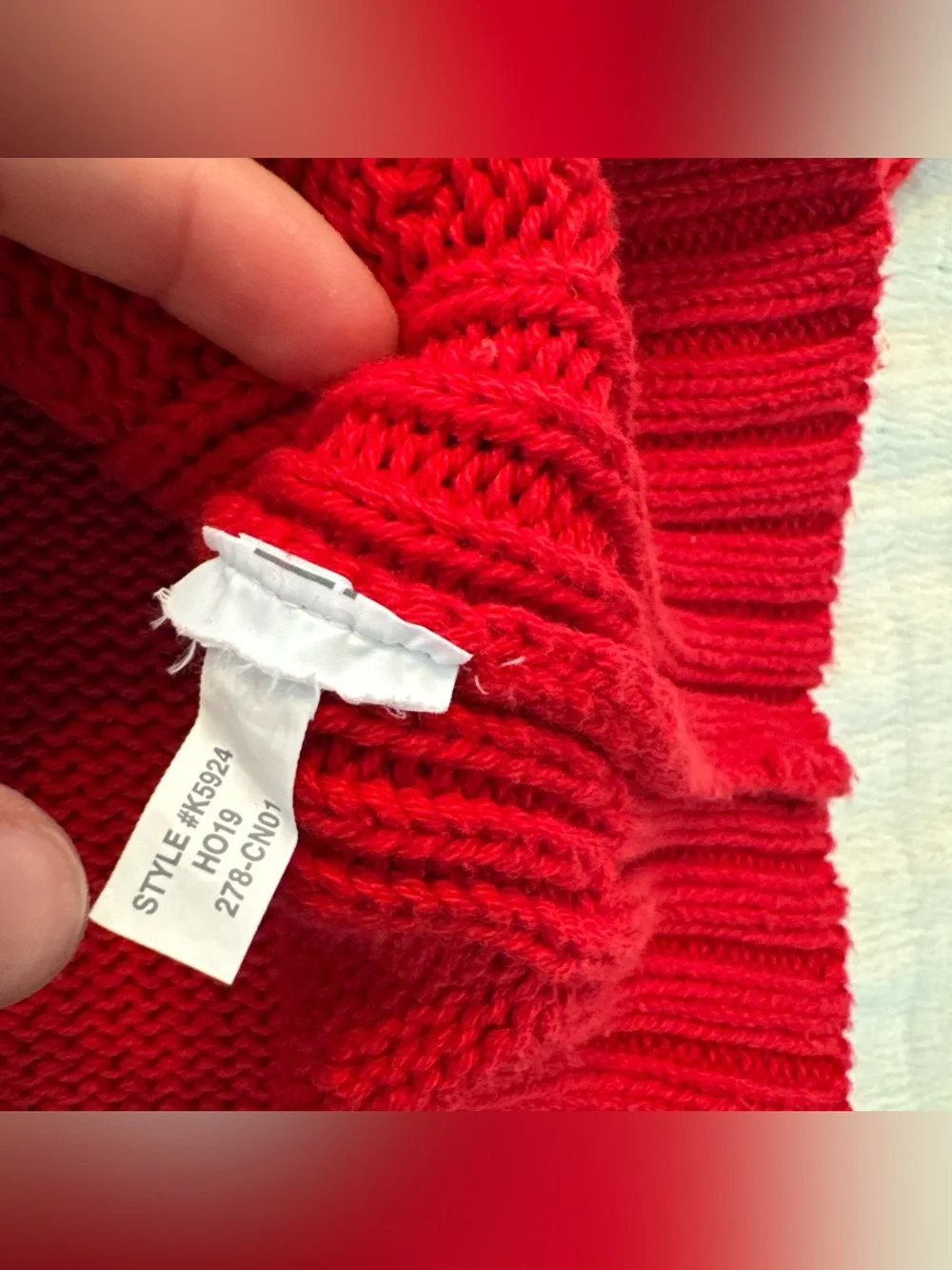 J. Crew Always Women Roll Neck Knit Pullover Sweater Size Large Cotton Red